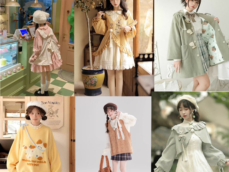 Phối Đồ Phong Cách Nhật Bản Nữ | Thanh Lịch, Cá Tính Phong Cách Kawaii