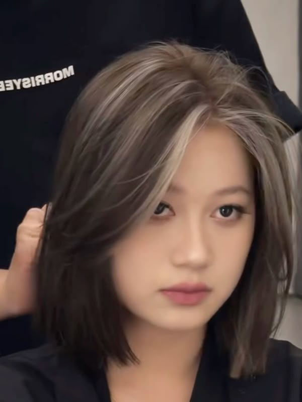 REVIEW 25+ Kiểu tóc bob thẳng | Khiến phái đẹp phát cuồng Kiểu tóc bob để thẳng nhuộm Balayage