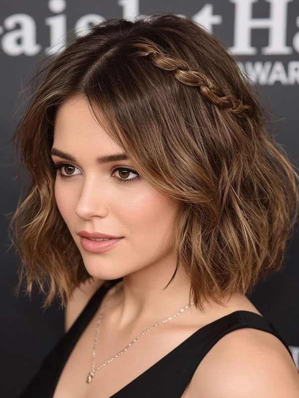 REVIEW 25+ Kiểu tóc bob thẳng | Khiến phái đẹp phát cuồng Tóc Crown Braid Bob