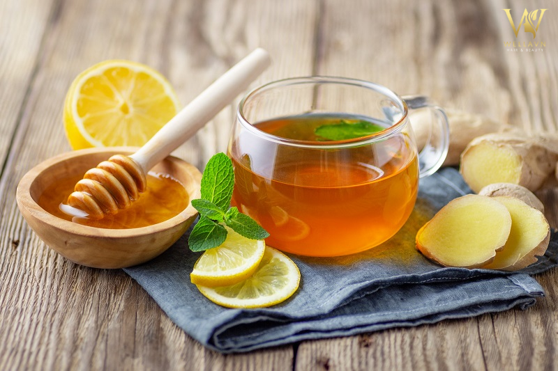 cách gội đầu bằng chanh