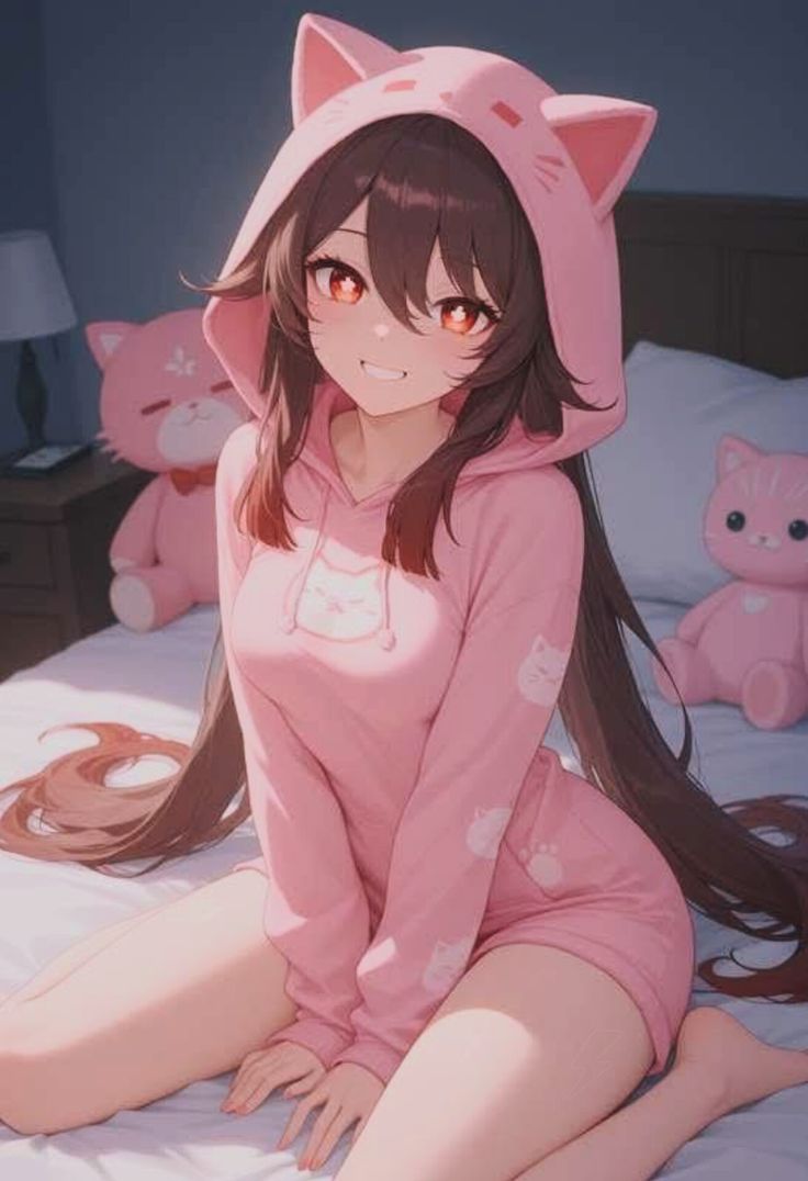 hình cô gái anime cute