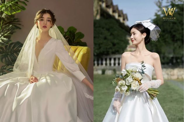 Búi tóc cô dâu hàn quốc