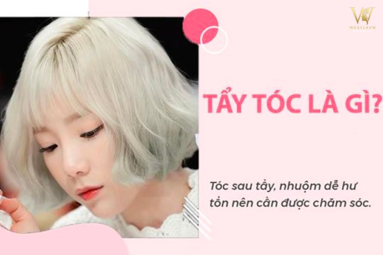 Màu nhuộm tóc trắng là gì?
