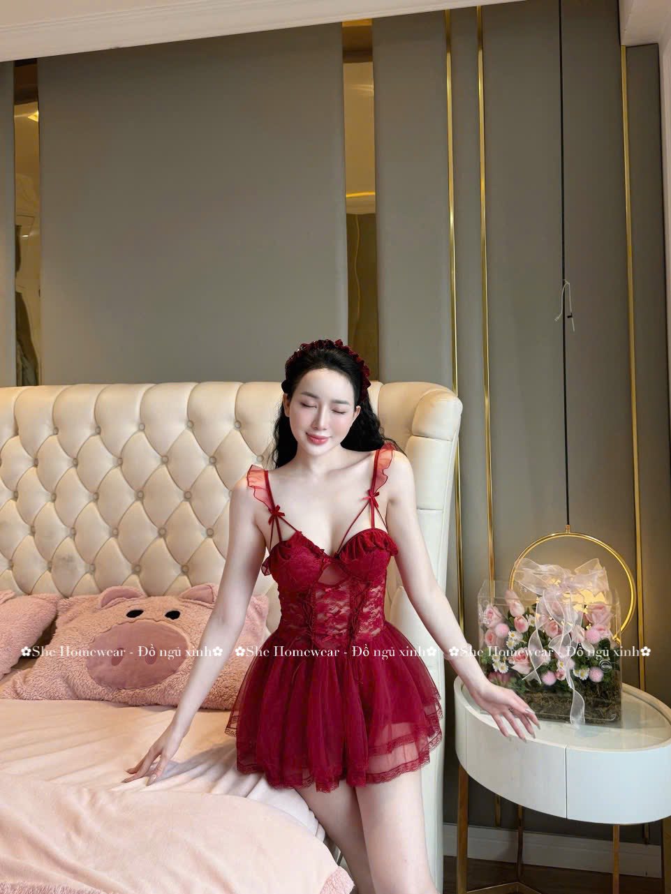 gái đẹp mặc đồ ngủ