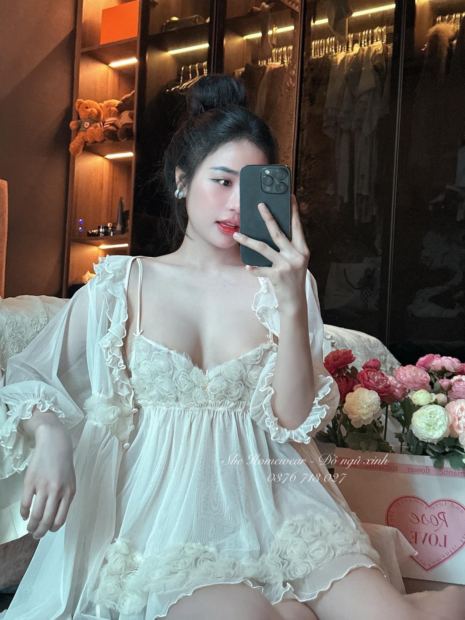 gái đẹp mặc đồ ngủ
