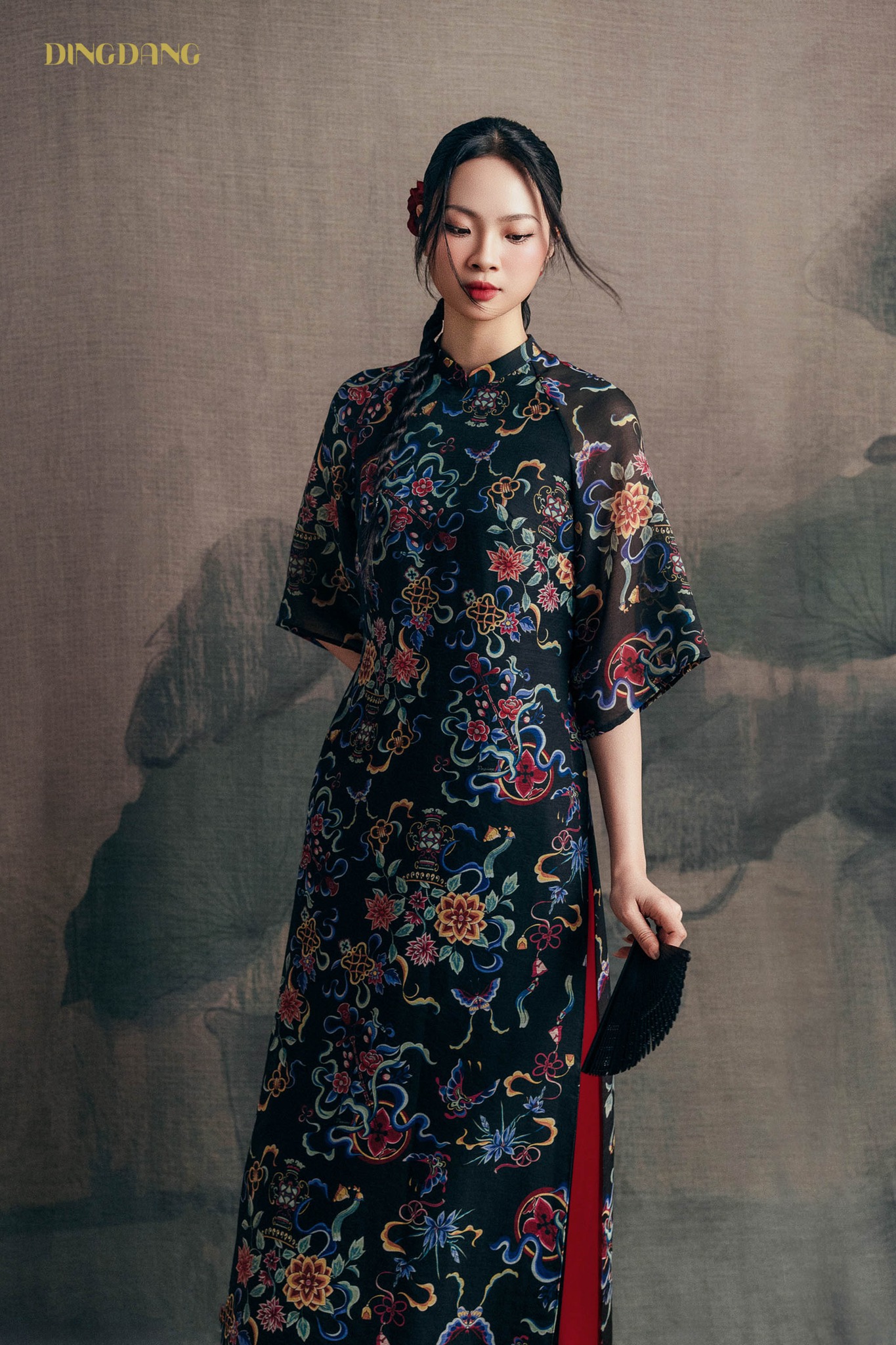 gái xinh mặc áo dài