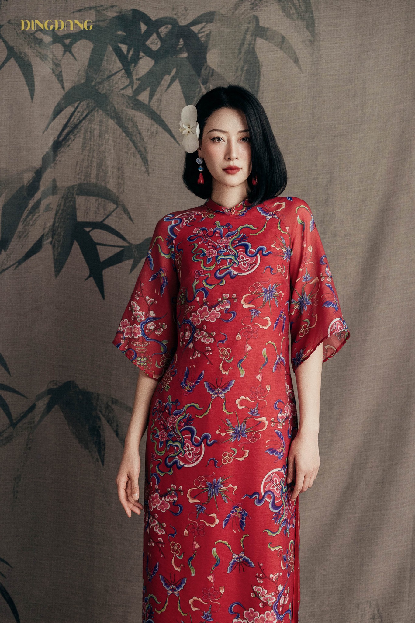 gái xinh mặc áo dài