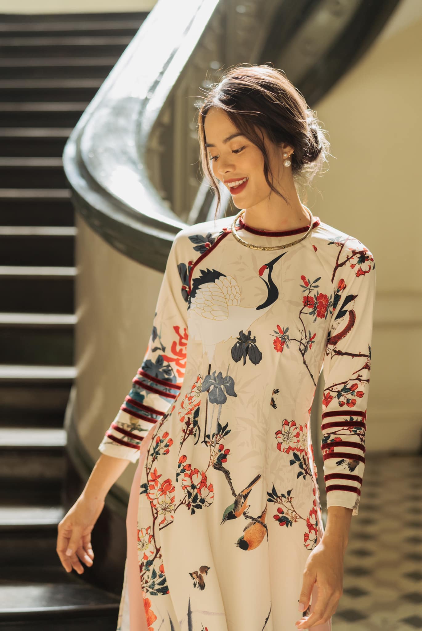 gái xinh mặc áo dài