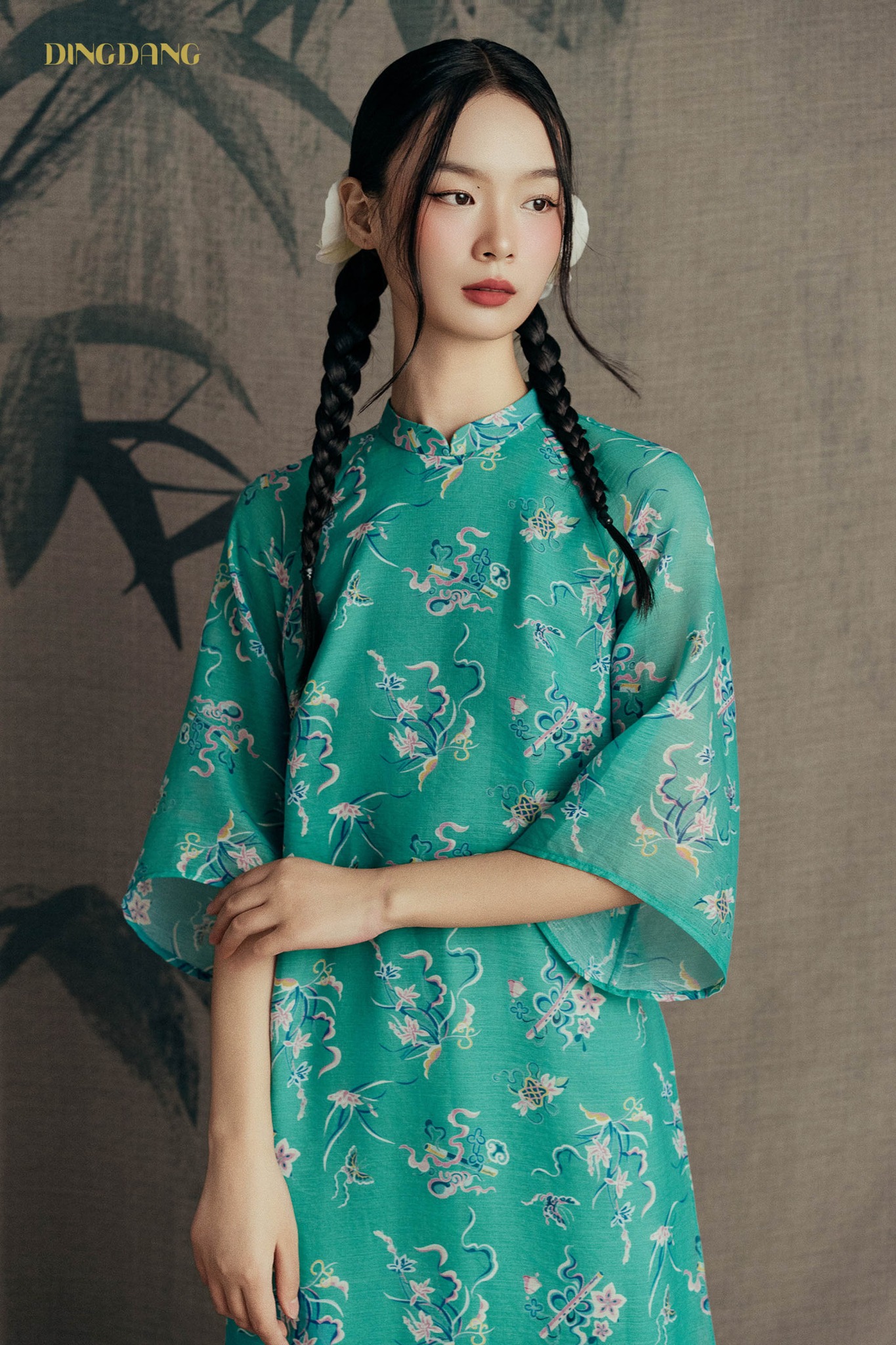 gái xinh mặc áo dài
