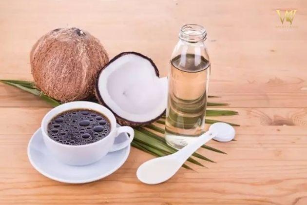 gội đầu bằng cà phê