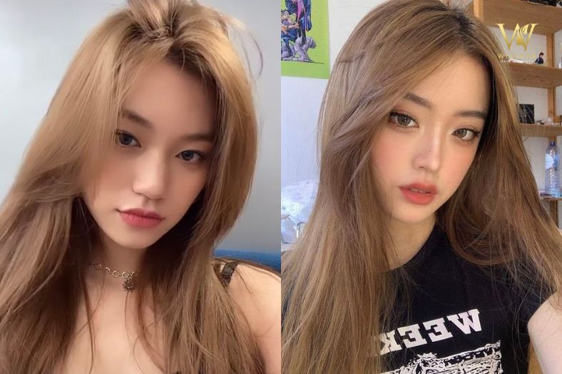 Hướng dẫn nhuộm nâu tây trên nền tóc đen