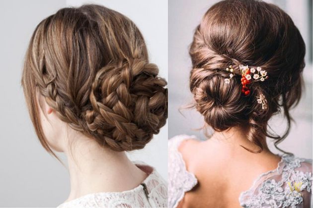 Cách búi tóc cuộn vào trong