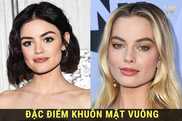 Kiểu tóc cho mặt vuông