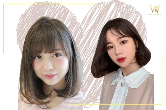 kiểu tóc dành cho người mập lùn