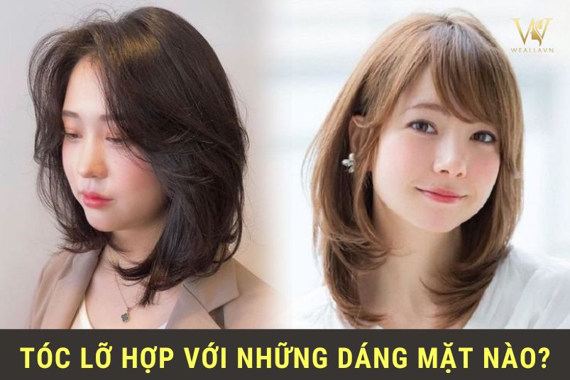 Tóc lỡ hợp với những dáng mặt nào?