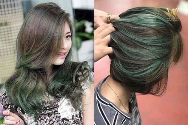 Tóc nâu gẩy light màu nào đẹp