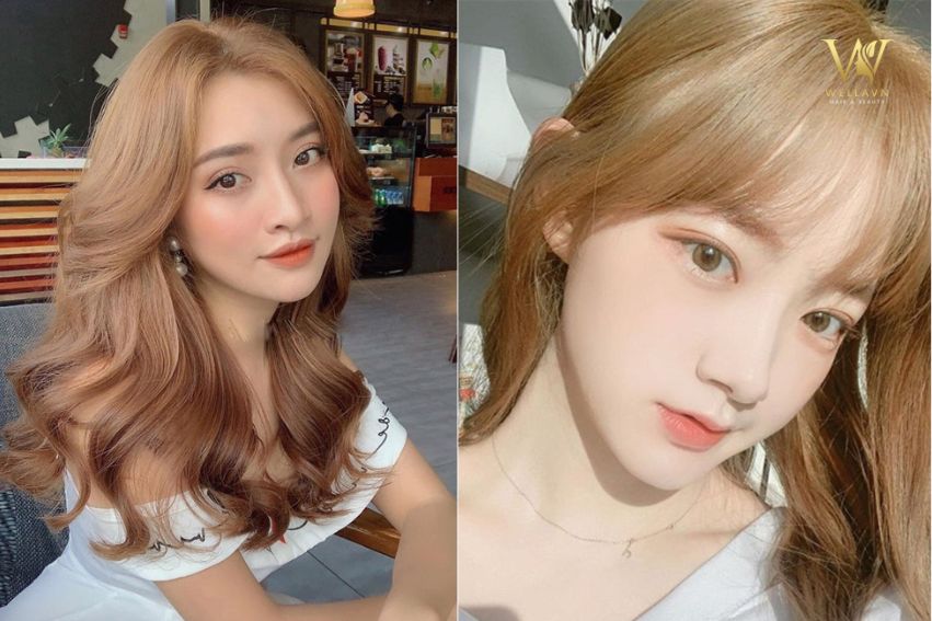 Nâu tây ánh khói ánh vàng sang trọng