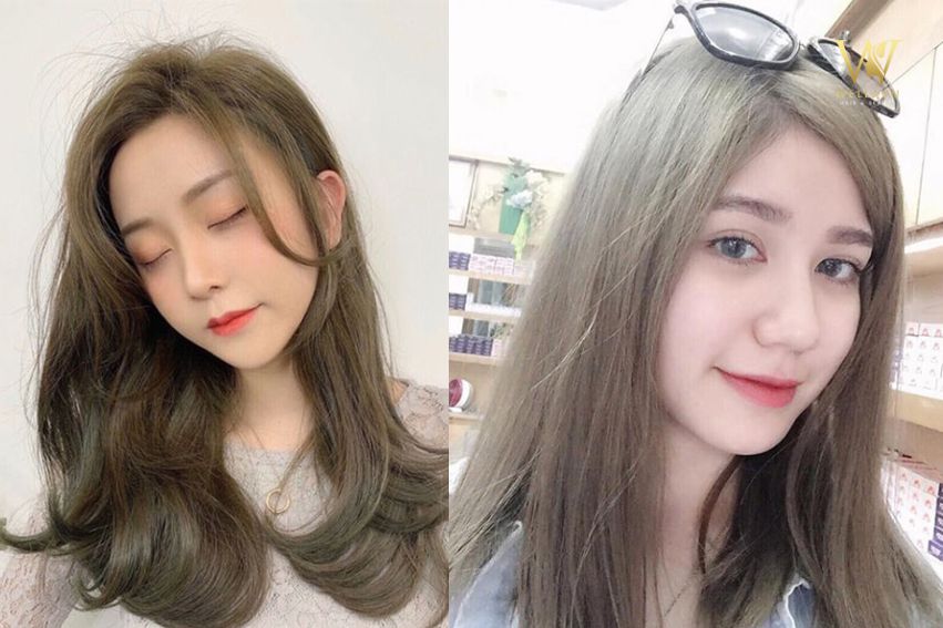 Nâu tây ánh rêu khói năng động