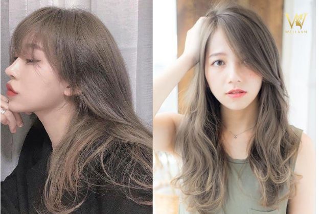 Tóc màu nâu tây lạnh nữ