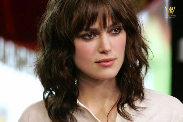 kiểu tóc mullet nữ mặt vuông