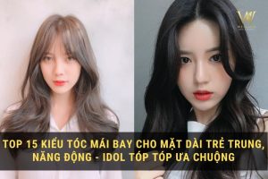 Tóc Mái Bay Cho Mặt Dài