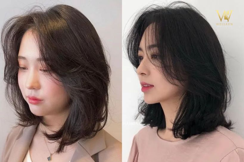 Tóc mái bay ngắn dễ thương cá tính