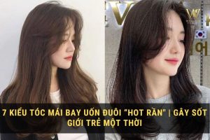 7+ Kiểu Tóc Mái Bay Uốn Đuôi Gây Sốt Giới Trẻ Một Thời
