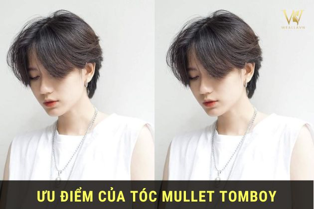 tóc mullet tomboy