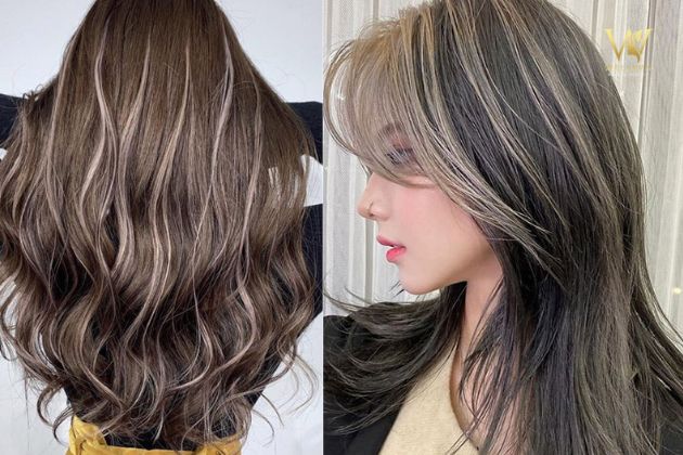 Tóc nâu gẩy light màu nào đẹp