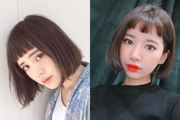 Kiểu tóc cho mặt vuông