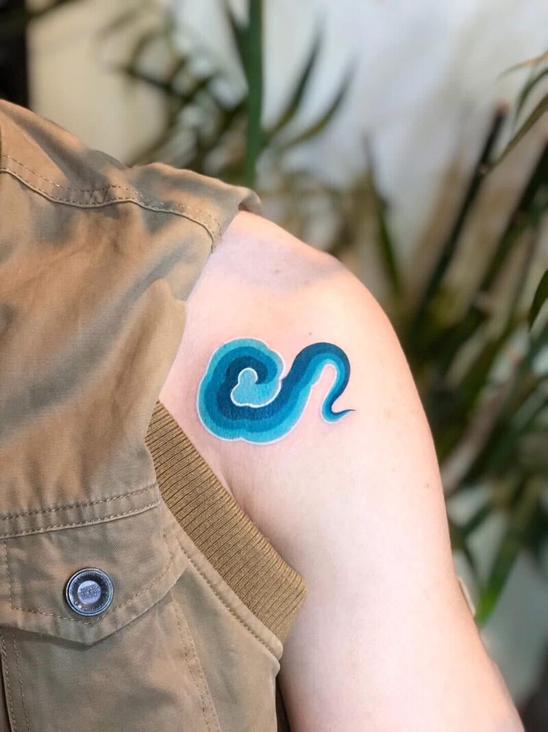 Hình xăm cặp mini