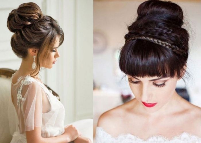 【TUYỂN TẬP】15 Kiểu tóc cô dâu tóc ngang vai | Đố ai chối từ Kiểu Tóc Cô Dâu Tóc Ngang Vai
