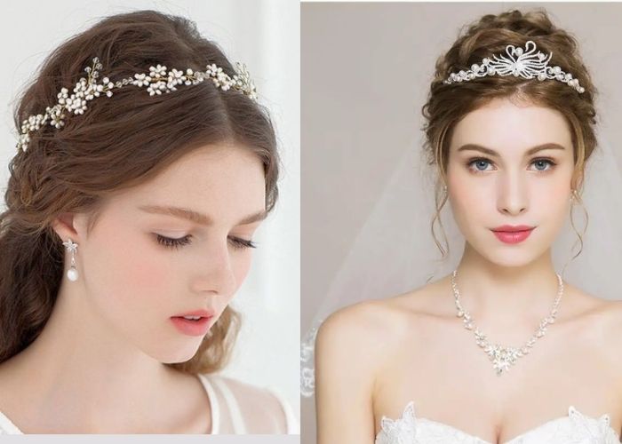 【TUYỂN TẬP】15 Kiểu tóc cô dâu tóc ngang vai | Đố ai chối từ Kiểu Tóc Cô Dâu Tóc Ngang Vai