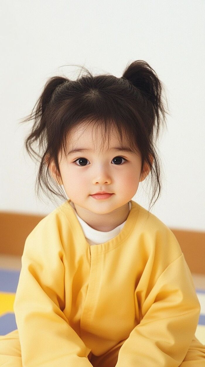 hình bé gái dễ thương