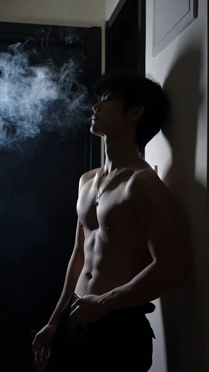 ảnh trai buồn