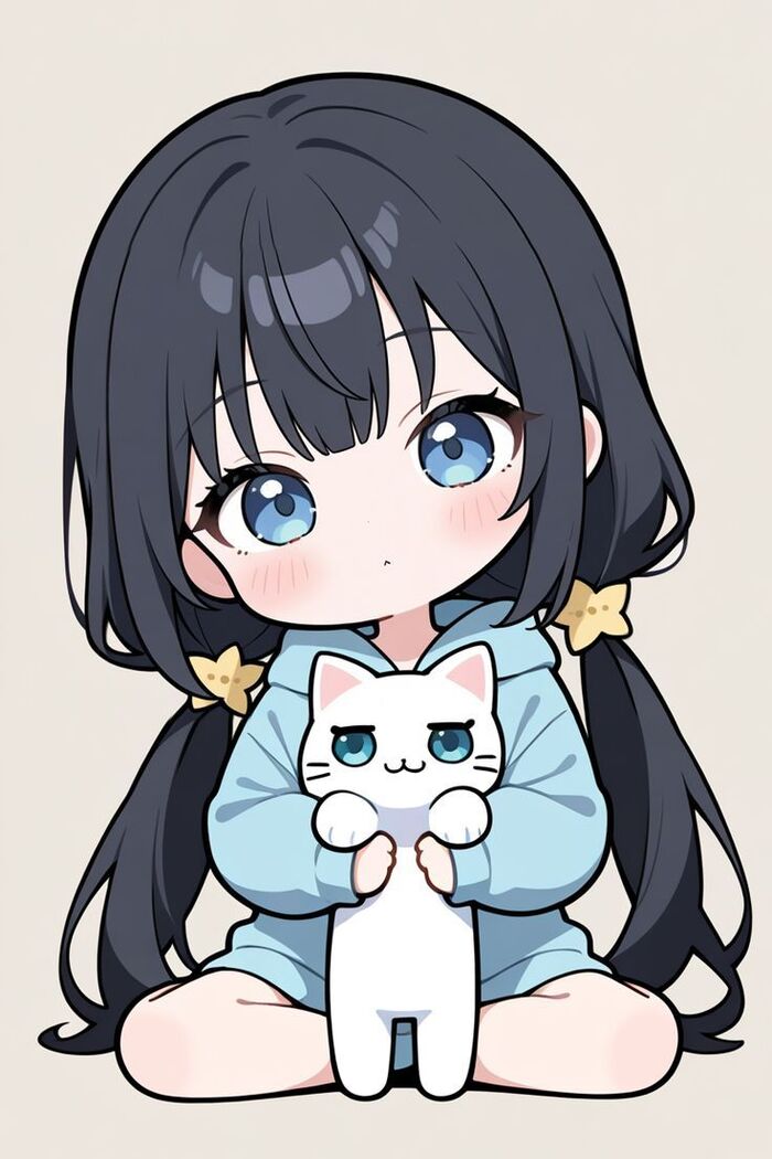 hình vẽ cute đáng yêu con gái