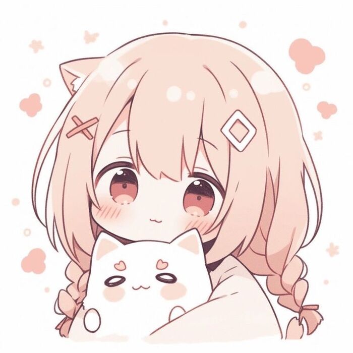 hình vẽ cute đáng yêu con gái