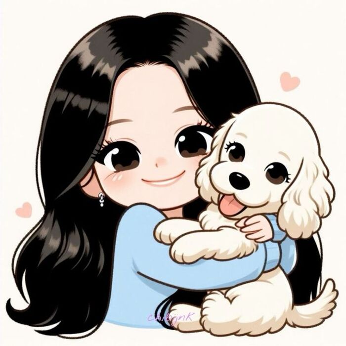 hình vẽ cute đáng yêu con gái