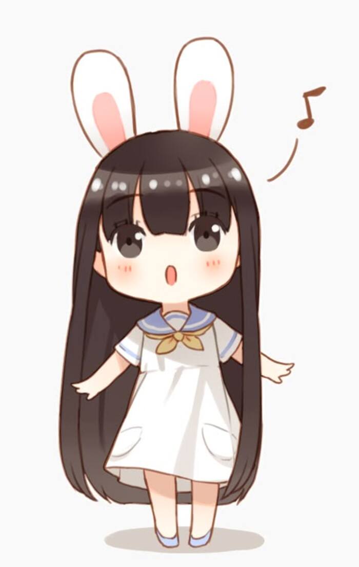 hình vẽ cute đáng yêu con gái