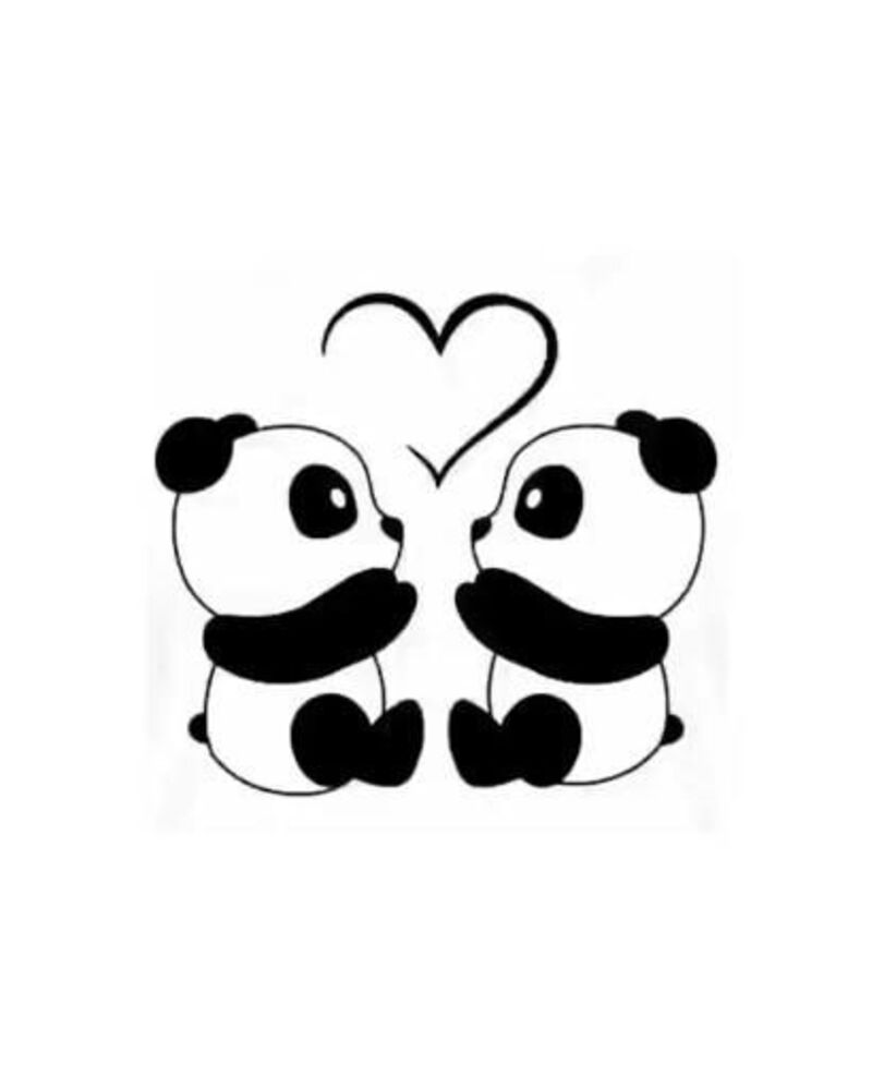 Hình xăm cặp mini