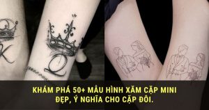hình xăm cặp mini