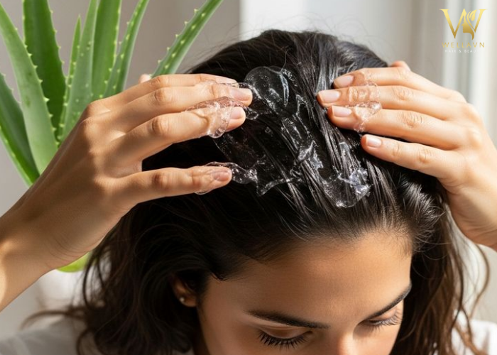 Tổng hợp 3 Cách dưỡng tóc bằng nha đam | Phục hồi tóc xơ rối Cách dưỡng tóc bằng nha đam