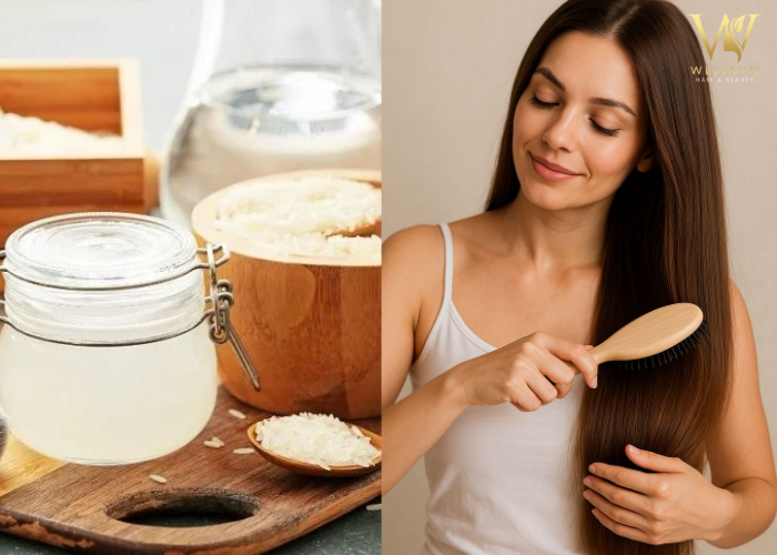 3 Cách dưỡng tóc bằng nước vo gạo - Tóc mượt sau 1 tuần Cách dưỡng tóc bằng nước vo gạo
