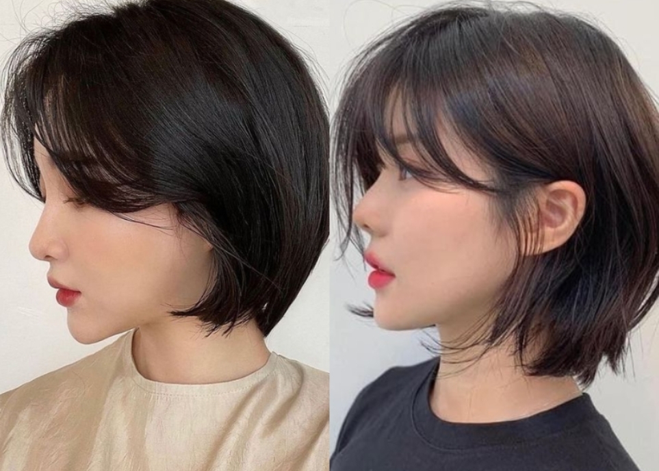Tư vấn: Kiểu tóc bob mái thưa phù hợp với từng gương mặt Kiểu tóc bob mái thưa