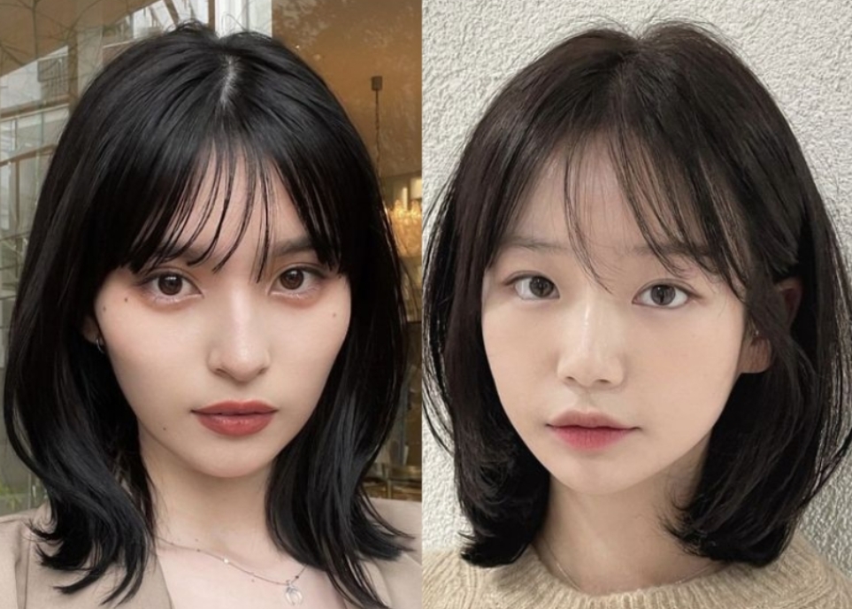 Tư vấn: Kiểu tóc bob mái thưa phù hợp với từng gương mặt Kiểu tóc bob mái thưa
