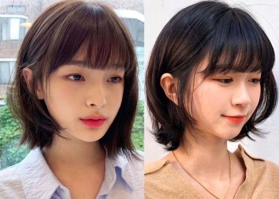 Tư vấn: Kiểu tóc bob mái thưa phù hợp với từng gương mặt Kiểu tóc bob mái thưa