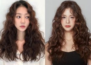 Kiểu tóc dài uốn