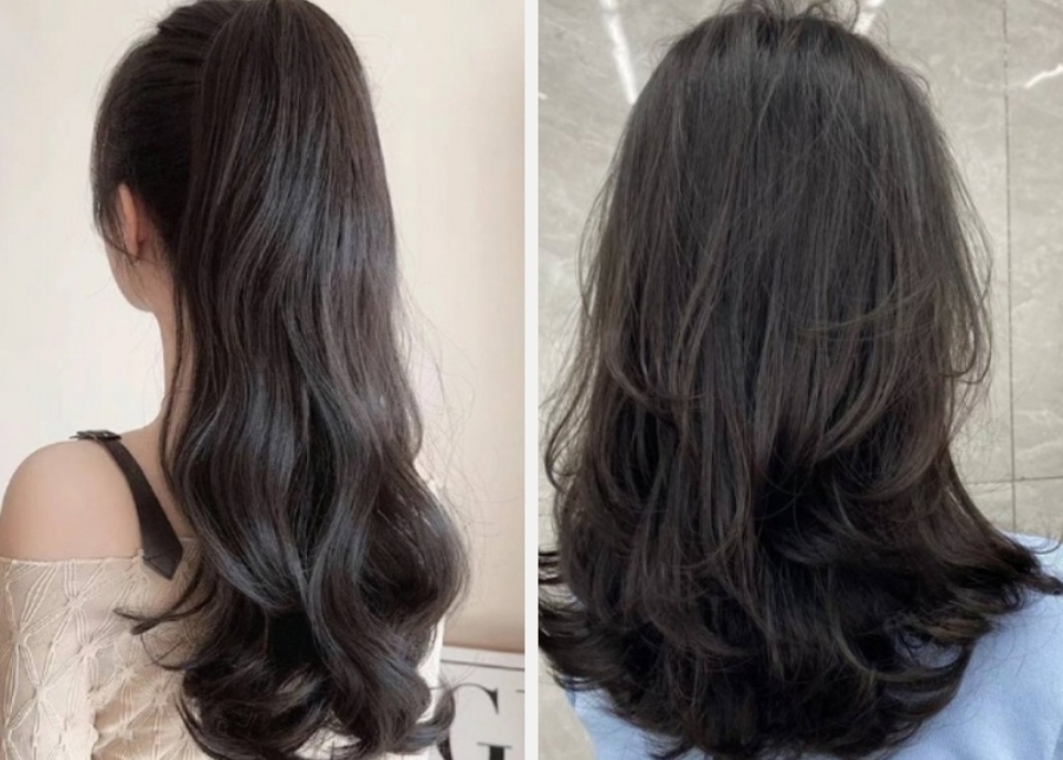 Điểm danh những kiểu tóc dài uốn xoăn xinh như gái Hàn Kiểu tóc dài uốn