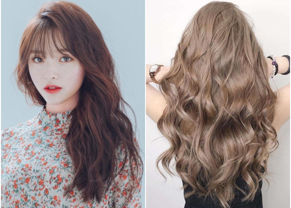 Điểm danh những kiểu tóc dài uốn xoăn xinh như gái Hàn Kiểu tóc dài uốn