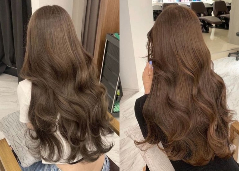 Điểm danh những kiểu tóc dài uốn xoăn xinh như gái Hàn Kiểu tóc dài uốn